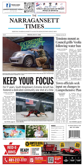 Cover of Narragansett Times