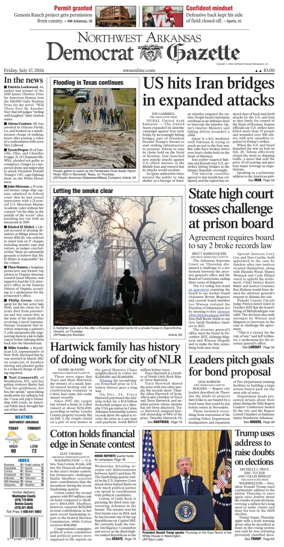 Cover of Northwest Arkansas Democrat-Gazette