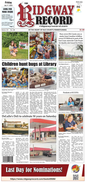 Cover of Ridgway Record