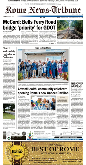 Cover of Rome News-Tribune