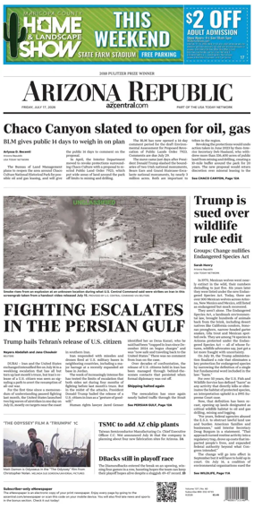 Cover of The Arizona Republic