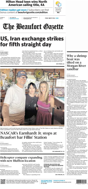 Cover of The Beaufort Gazette