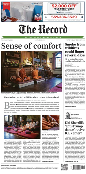 Cover of The Bergen Record