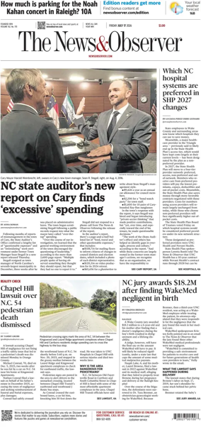 Cover of The News & Observer