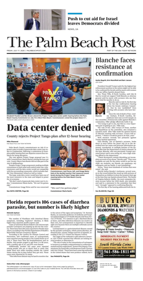 Cover of The Palm Beach Post