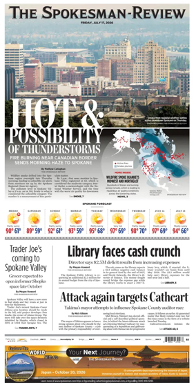 Cover of The Spokesman-Review (Spokane)