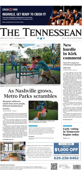 Cover of The Tennessean