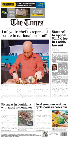 Cover of The Times (Shreveport)