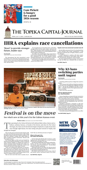 Cover of The Topeka Capital-Journal