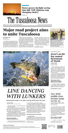Cover of The Tuscaloosa News