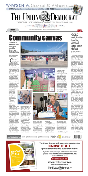 Cover of The Union Democrat