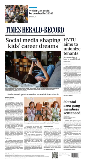 Cover of Times Herald-Record