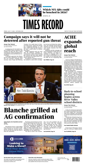 Cover of Times Record (Ft. Smith Southwest)