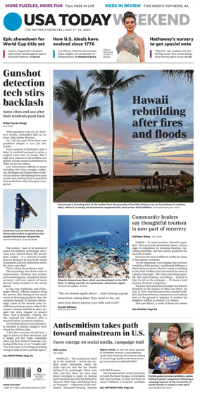 Cover of USA TODAY US Edition