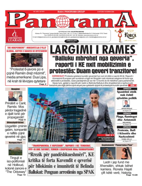 Cover of Panorama (Albania)