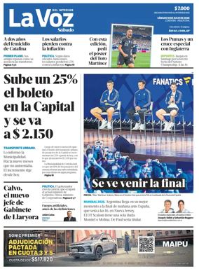 Cover of La Voz del Interior