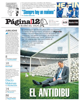 Cover of Pagina 12