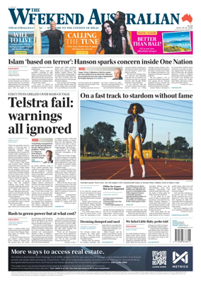 Cover of The Australian