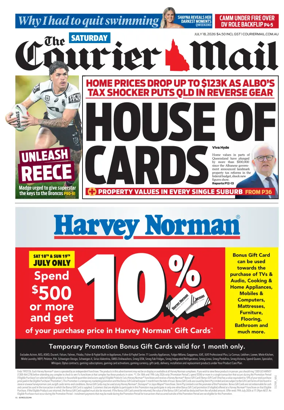 Cover of The Courier-Mail