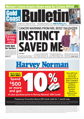 Cover of The Gold Coast Bulletin
