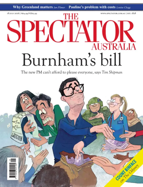 Cover of The Spectator (Australia)