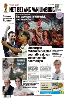 Cover of Het Belang van Limburg