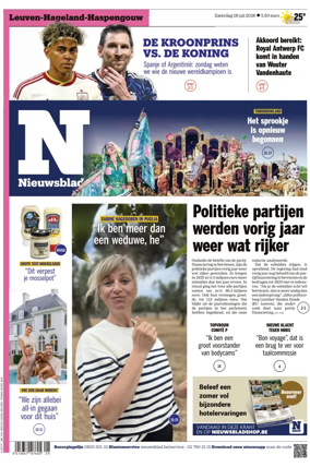 Cover of Het Nieuwsblad