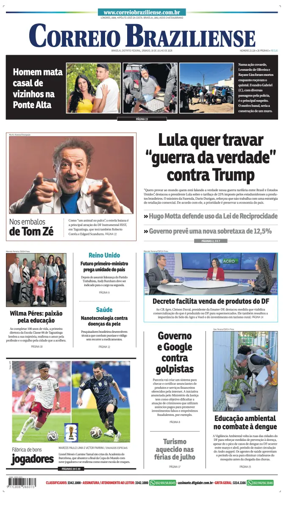 Cover of Correio Braziliense