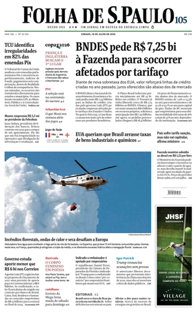 Cover of Folha de S.Paulo