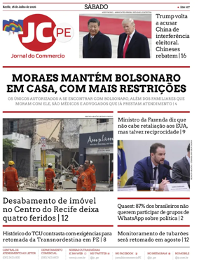 Cover of Jornal do Commercio