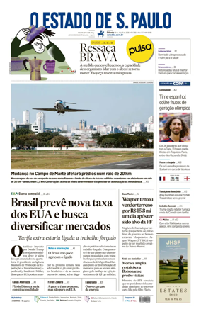Cover of O Estado de S. Paulo