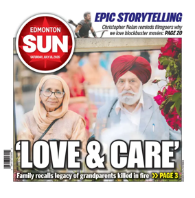 Cover of Edmonton Sun