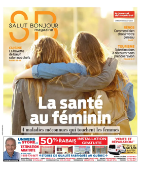Cover of Le Journal de Montreal - Salut Bonjour Magazine