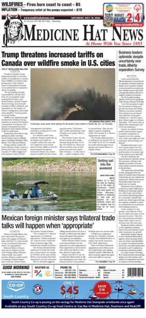 Cover of Medicine Hat News