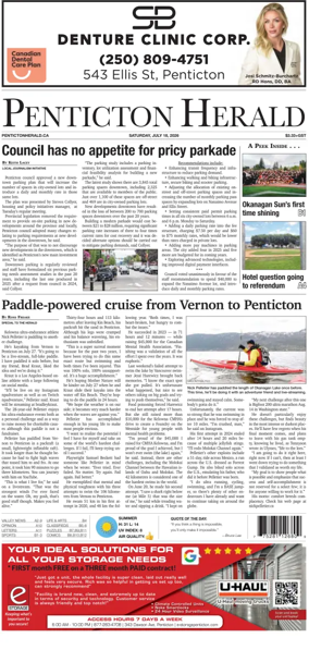 Cover of Penticton Herald