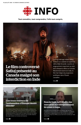 Cover of Radio-Canada Info
