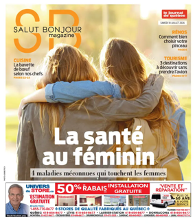 Cover of Le Journal de Quebec - Salut Bonjour Magazine