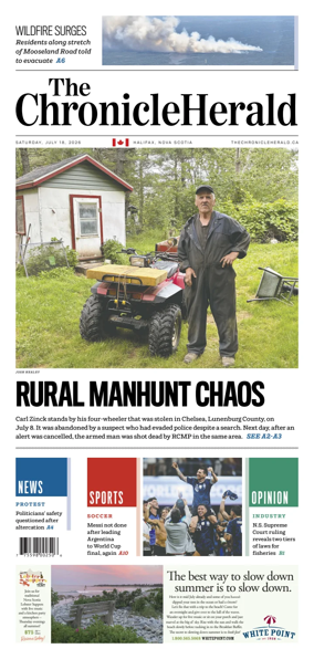 Cover of The Chronicle Herald (Provincial)