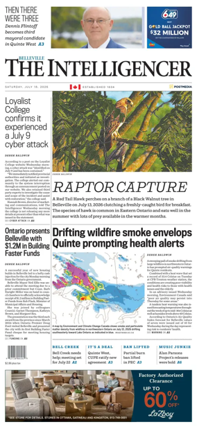 Cover of The Intelligencer (Belleville)