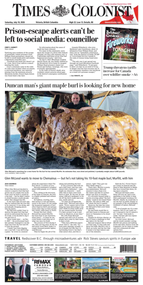 Cover of Times Colonist
