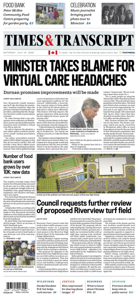 Cover of Times & Transcript
