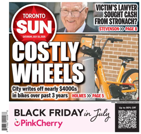 Cover of Toronto Sun