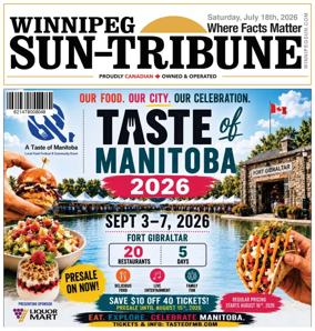 Cover of Winnipeg Sun