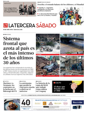 Cover of La Tercera