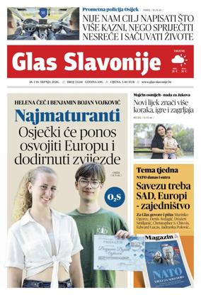 Cover of Glas Slavonije