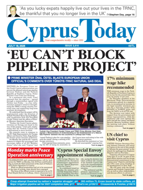 Cover of Cyprus Today