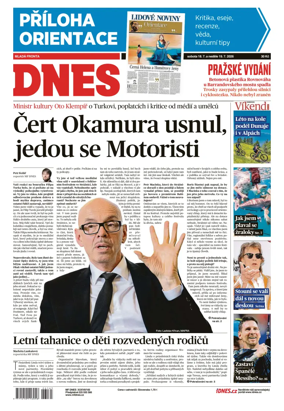 Cover of Dnes Prague Edition