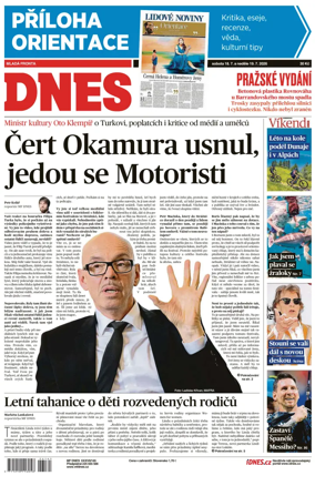 Cover of MF DNES