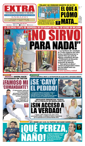 Cover of Diario Extra