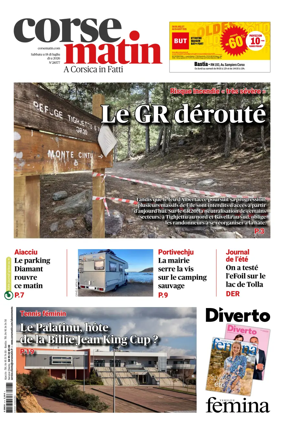 Cover of Corse Matin